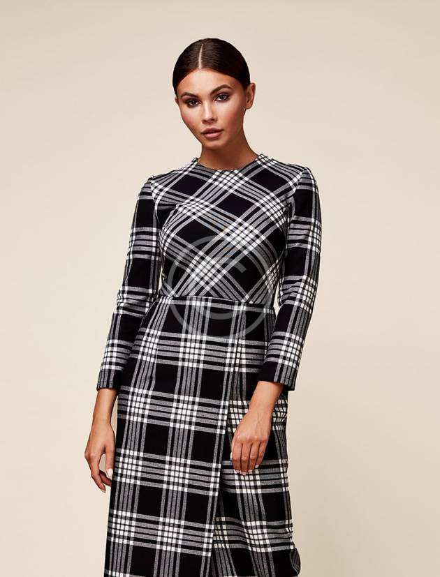Checkered Dress